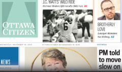 Customers Who Purchase A Ottawa Citizen Subscription Receive Comprehensive And In Depth News Coverage A Well Respected Newspaper With Strong Local Focus Customers Who Purchase A Ottawa Citizen Subscription Receive Comprehensive And In Depth News Coverage A Well Respected Newspaper With Strong Local Focus